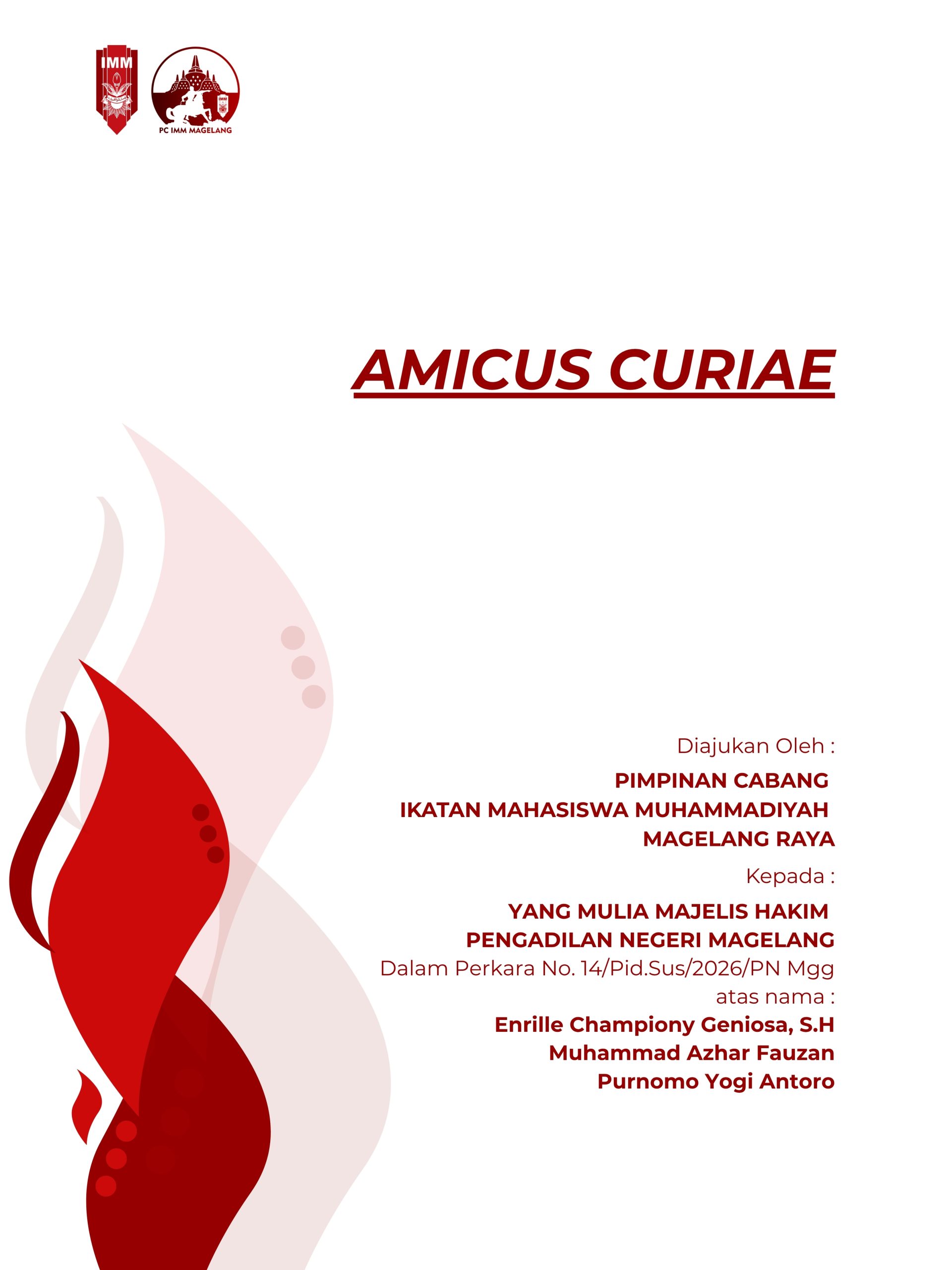 AMICUS CURIAE